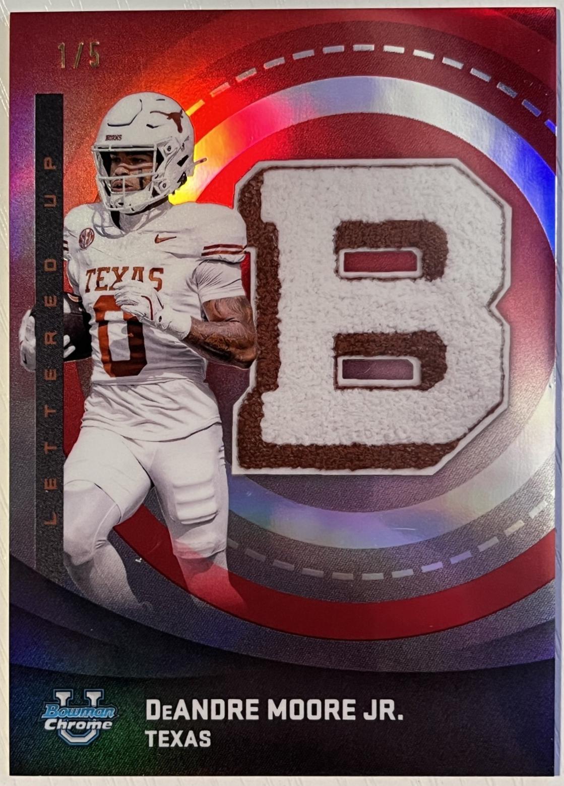 DeAndre Moore Jr. [Red Refractor] #LU-15