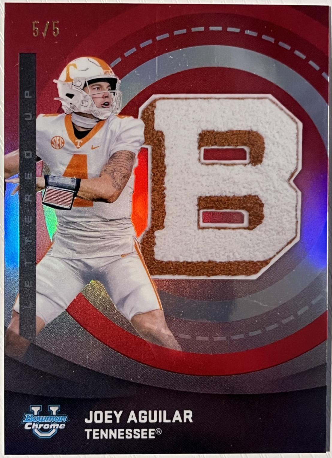 Joey Aguilar [Red Refractor] #LU-7