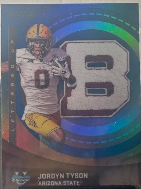 Jordyn Tyson [Blue Refractor] #LU-22