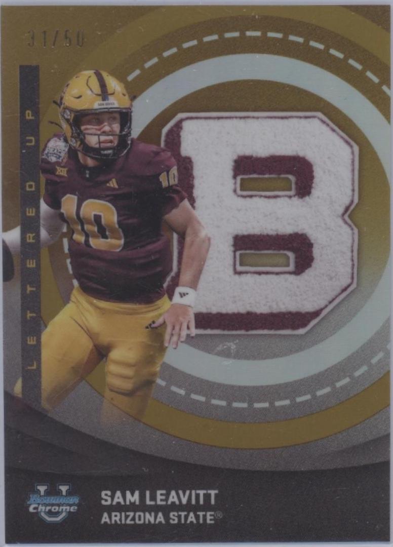 Sam Leavitt [Gold Refractor] #LU-17