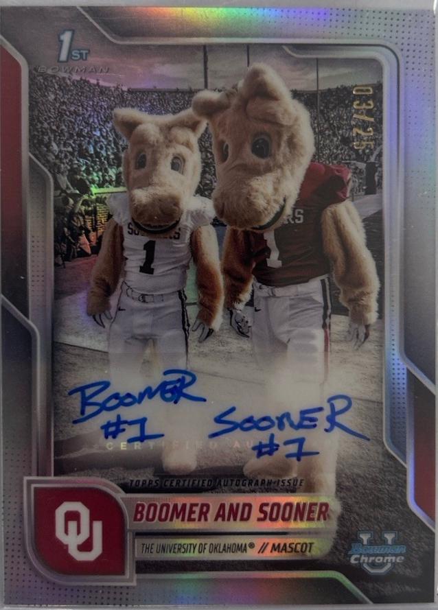 Boomer and Sooner #BCM-OU