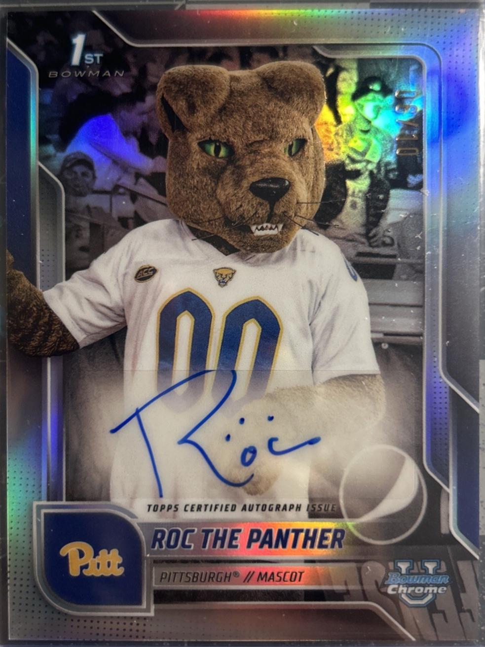 Roc The Panther [Black Refractor] #BCM-PIT