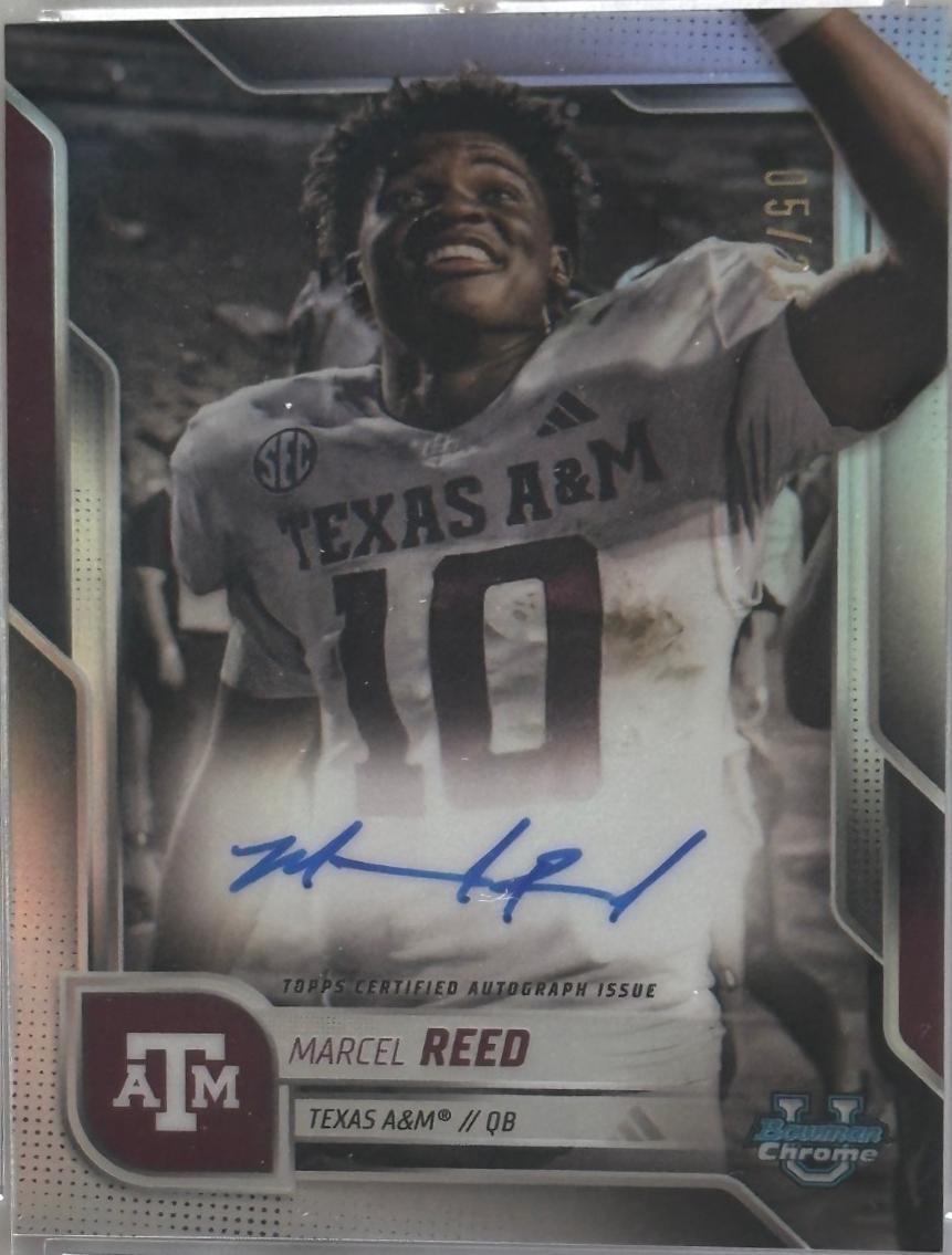 Marcel Reed [Red Refractor] #SPA-MR