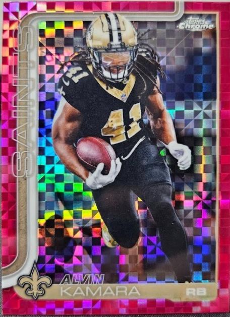 Alvin Kamara [X-Fractor Pink] #215