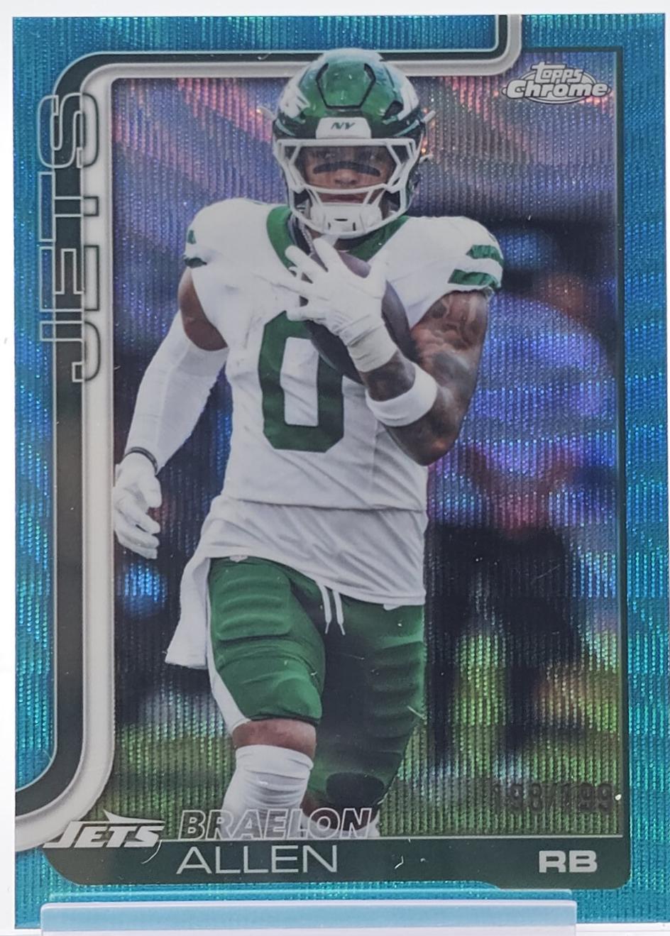 Braelon Allen [Aqua Wave Refractor] #240