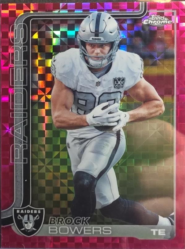 Brock Bowers [X-Fractor Pink] #178