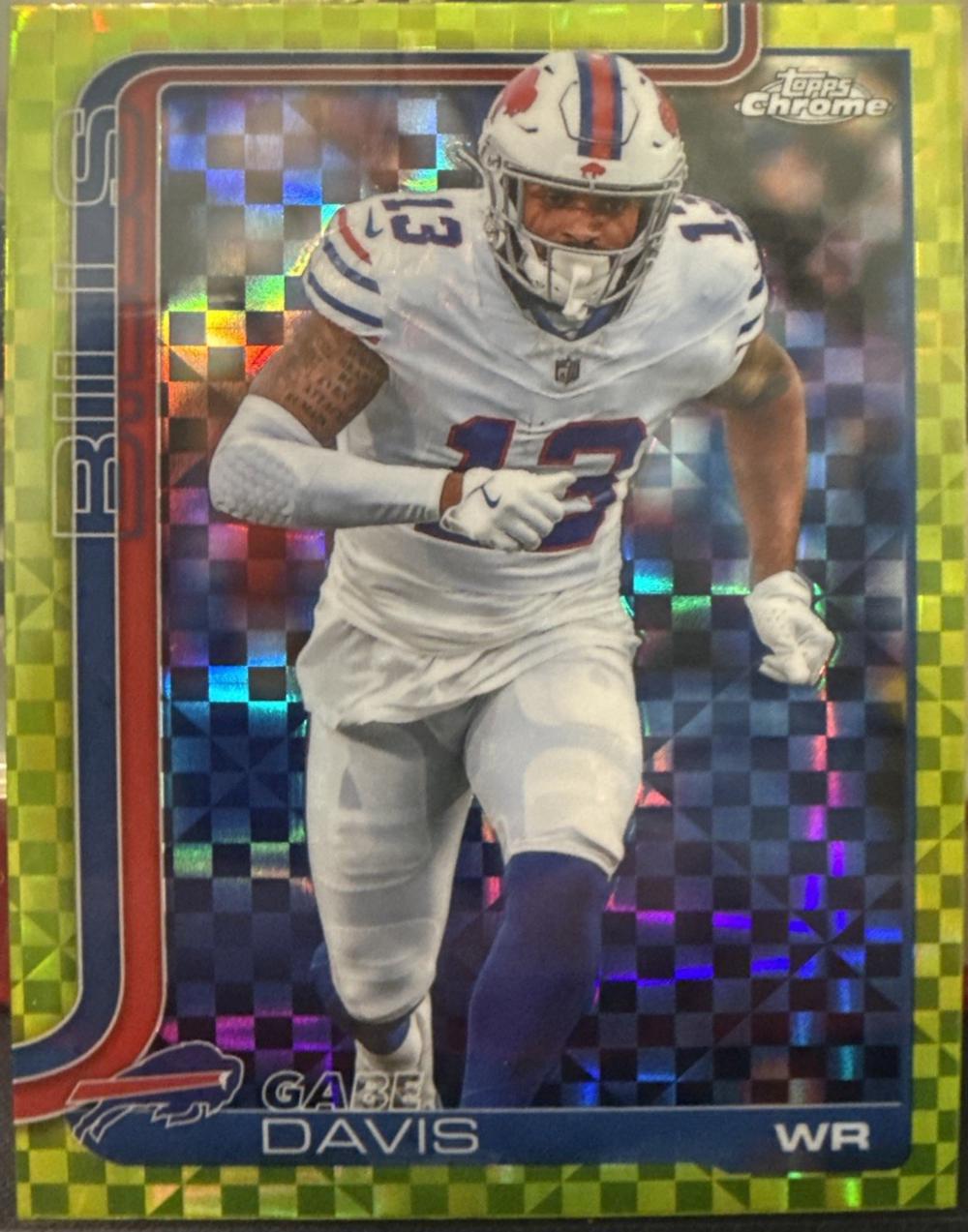 Gabe Davis [X-Fractor Green] #142