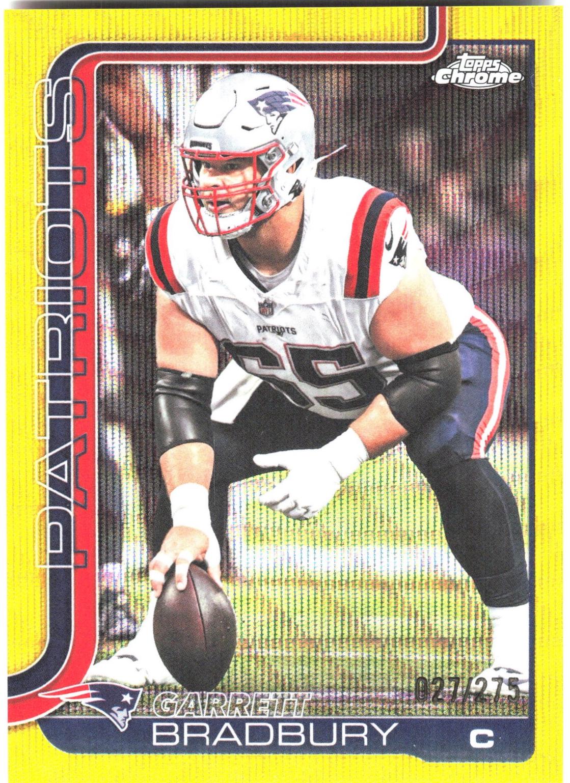 Garrett Bradbury [Yellow Wave Refractor] #212