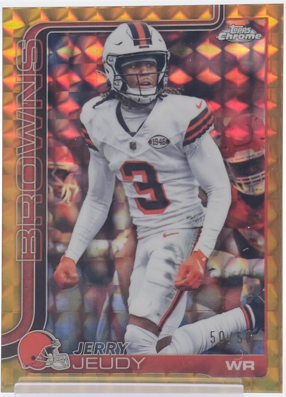Jerry Jeudy [Gold Geometric Refractor] #68