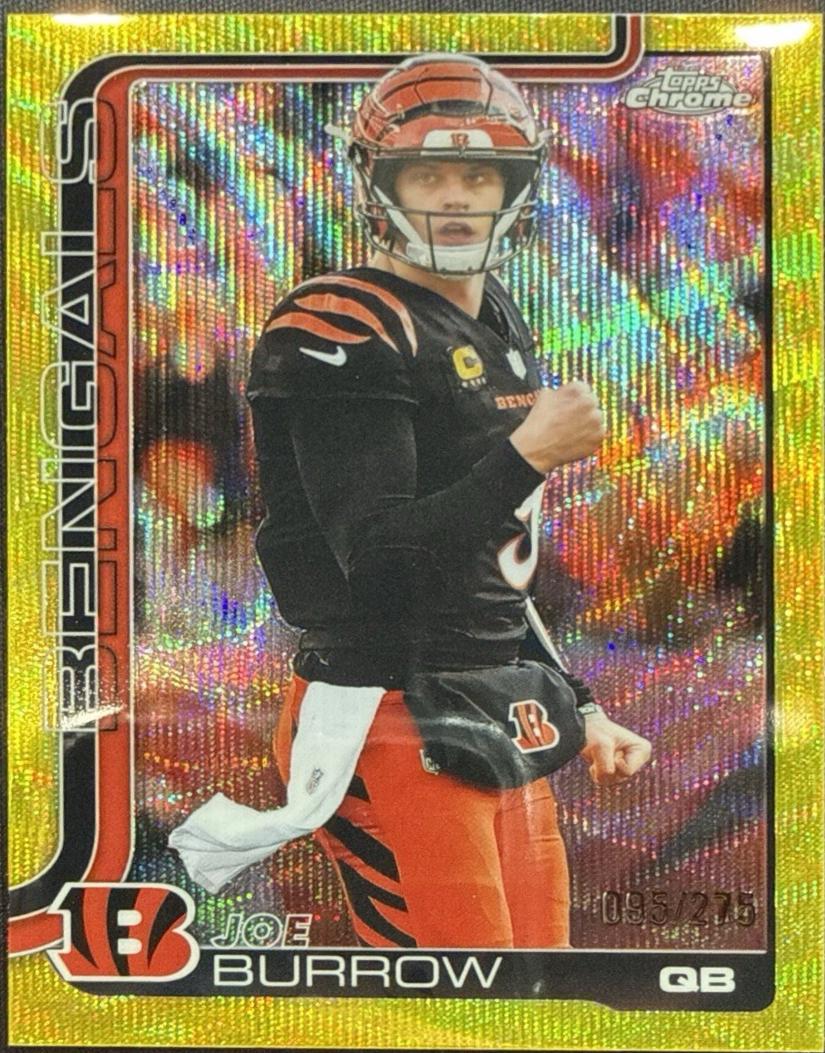 Joe Burrow [Gold Refractor] #61