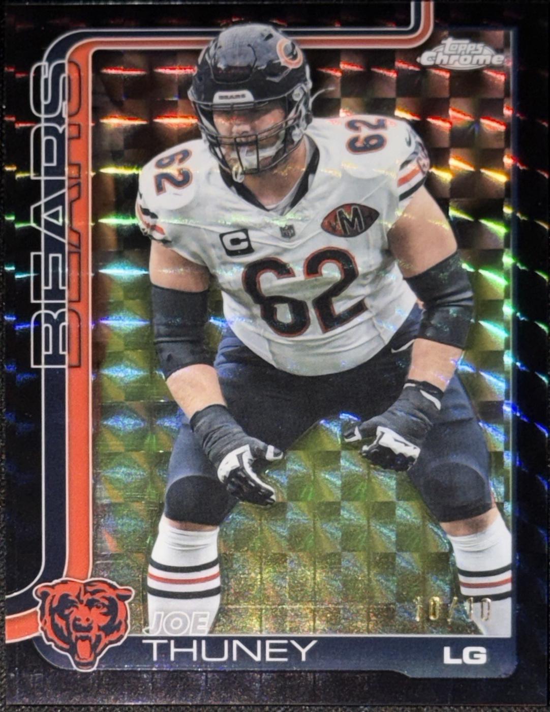 Joe Thuney [Black Geometric Refractor] #50