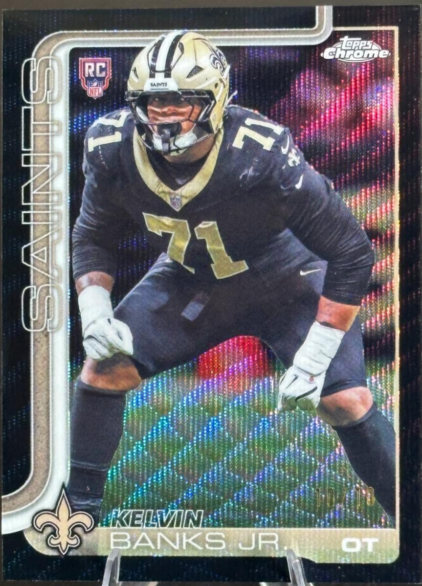 Kelvin Banks Jr. [Black Wave Refractor] #378