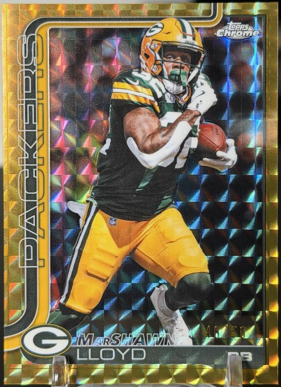 MarShawn Lloyd [Gold Geometric Refractor] #114
