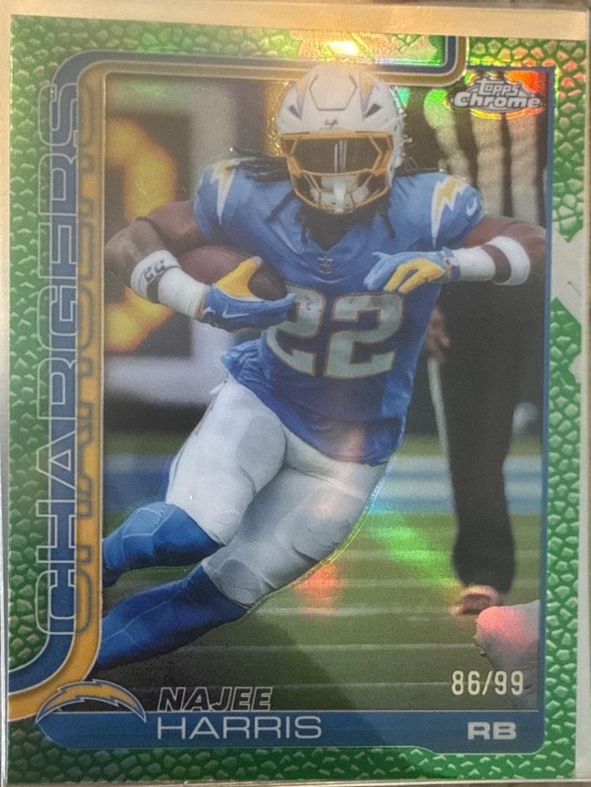 Najee Harris [Green Refractor] #161