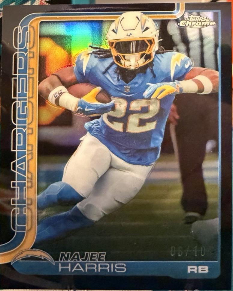 Najee Harris [Leather Black] #161