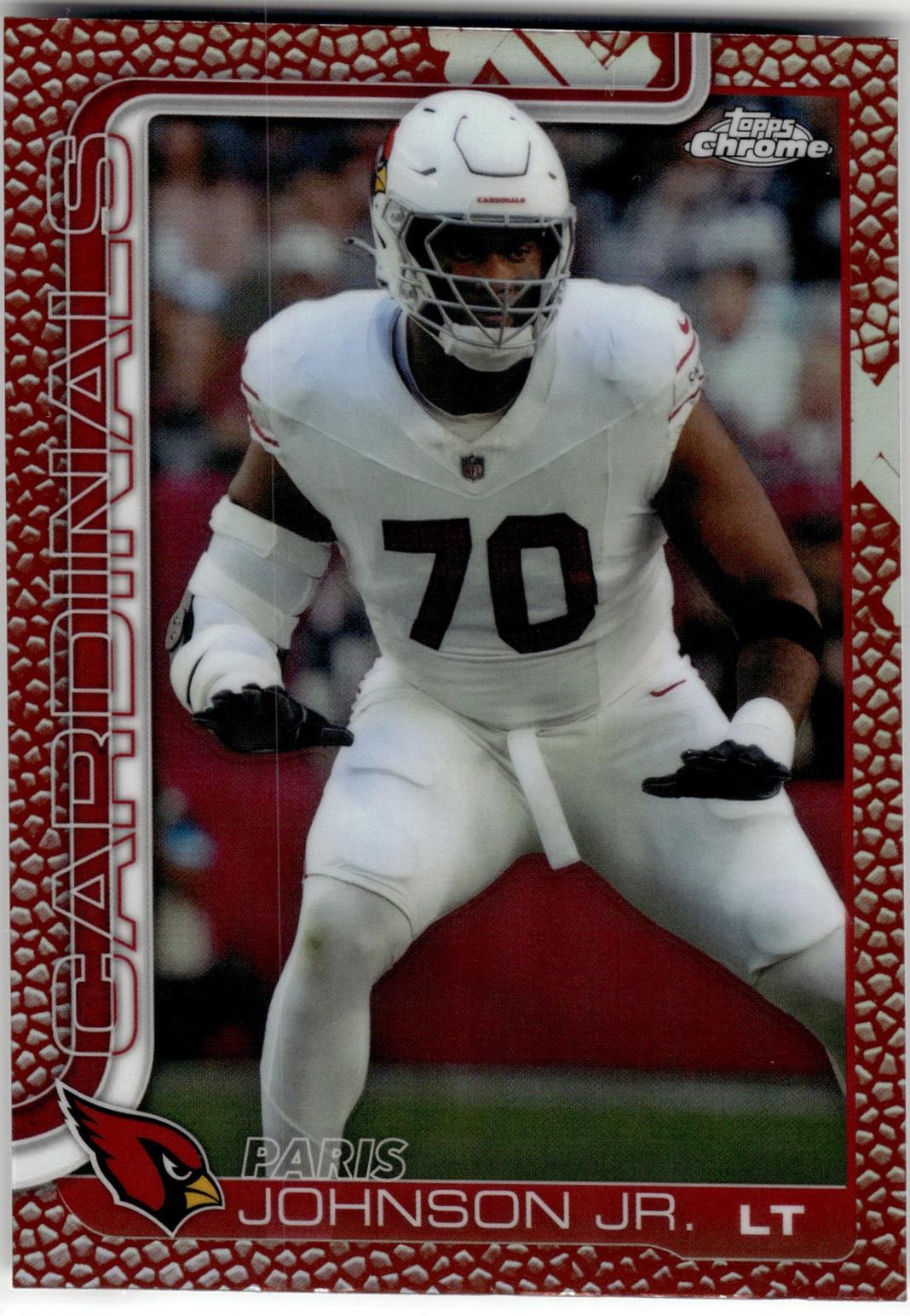 Paris Johnson Jr. [Leather Refractor] #3