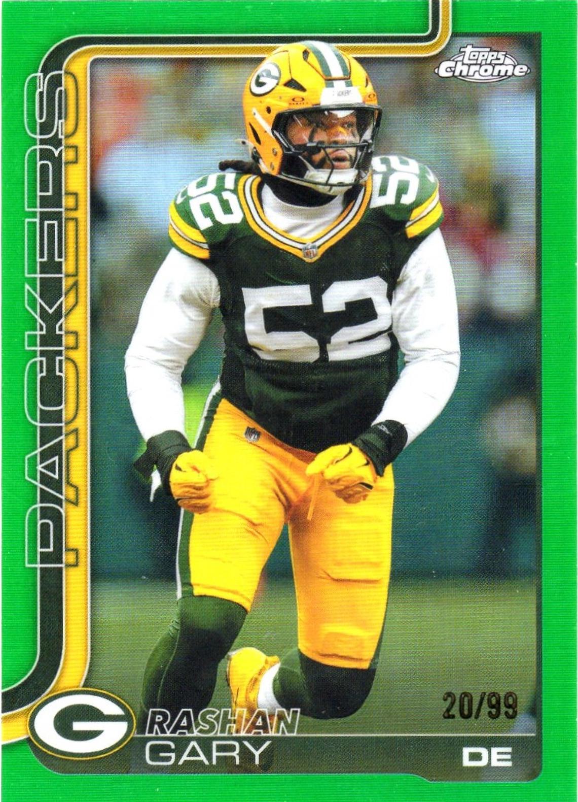 Rashan Gary [Green Refractor] #111