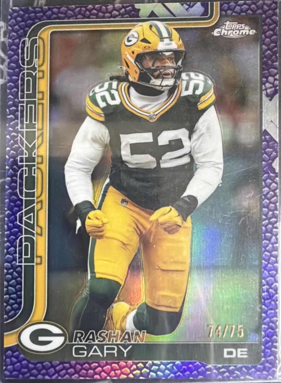 Rashan Gary [Leather Purple] #111
