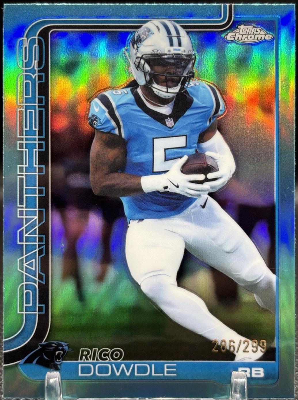 Rico Dowdle [Teal Refractor] #43