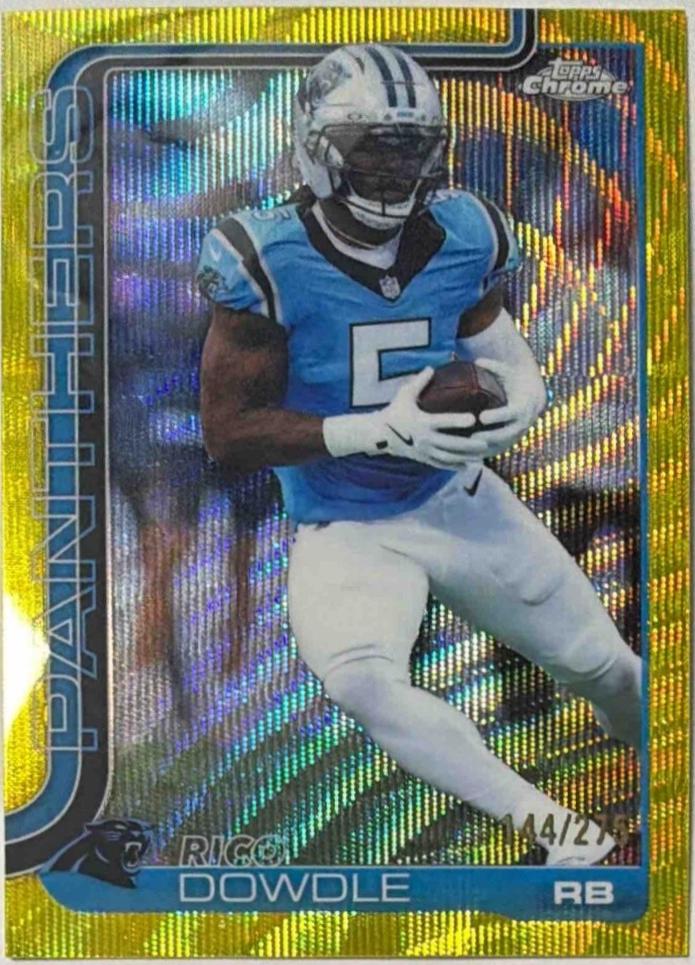 Rico Dowdle [Yellow Wave Refractor] #43
