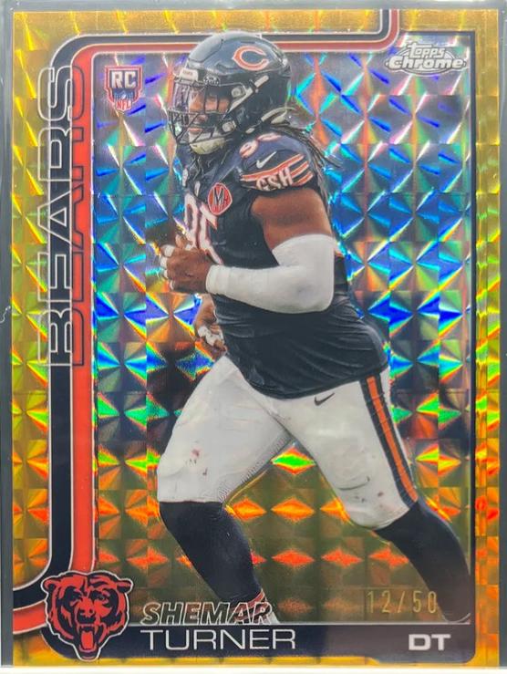 Shemar Turner [Gold Geometric Refractor] #303