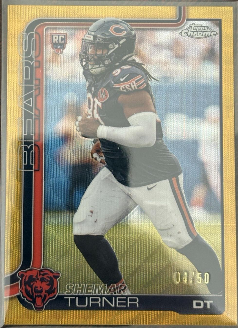 Shemar Turner [Gold Wave Refractor] #303