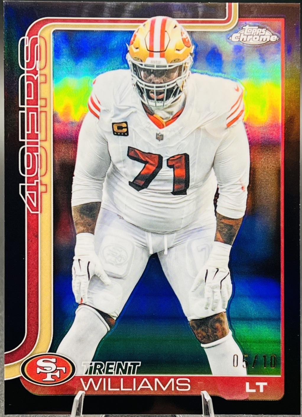Trent Williams [Black Refractor] #265