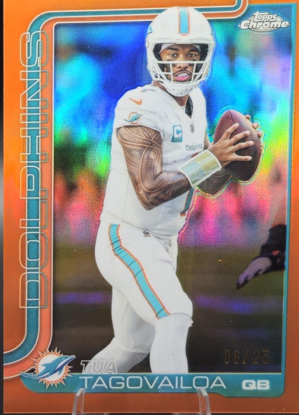 Tua Tagovailoa [Orange Refractor] #187