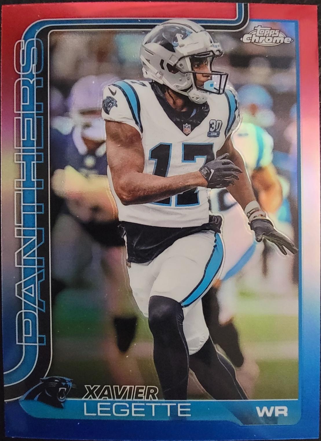 Xavier Legette [Red White Blue Refractor] #38