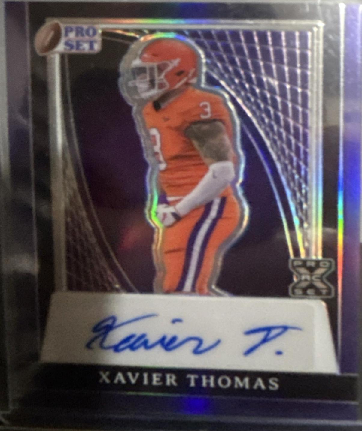 Xavier Thomas [Purple Prismatic] #PA-XT1