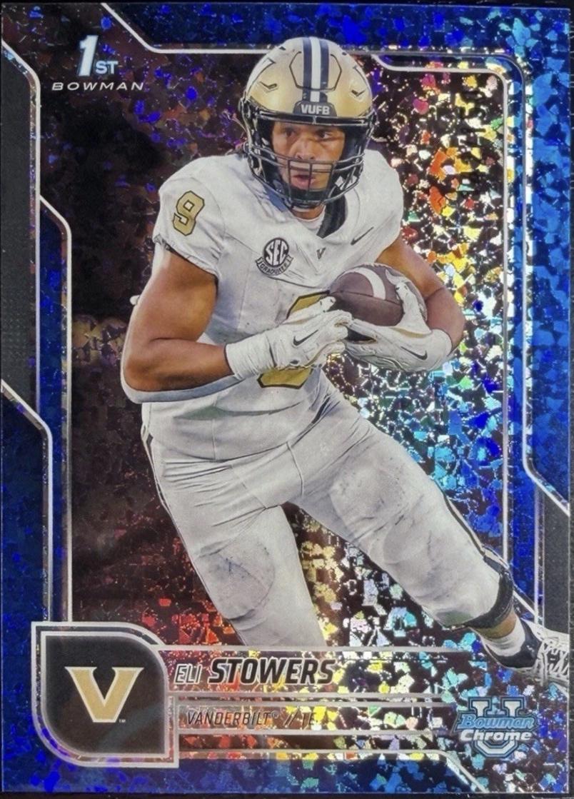 Eli Stowers [Blue Mini-Diamond Refractor] #191