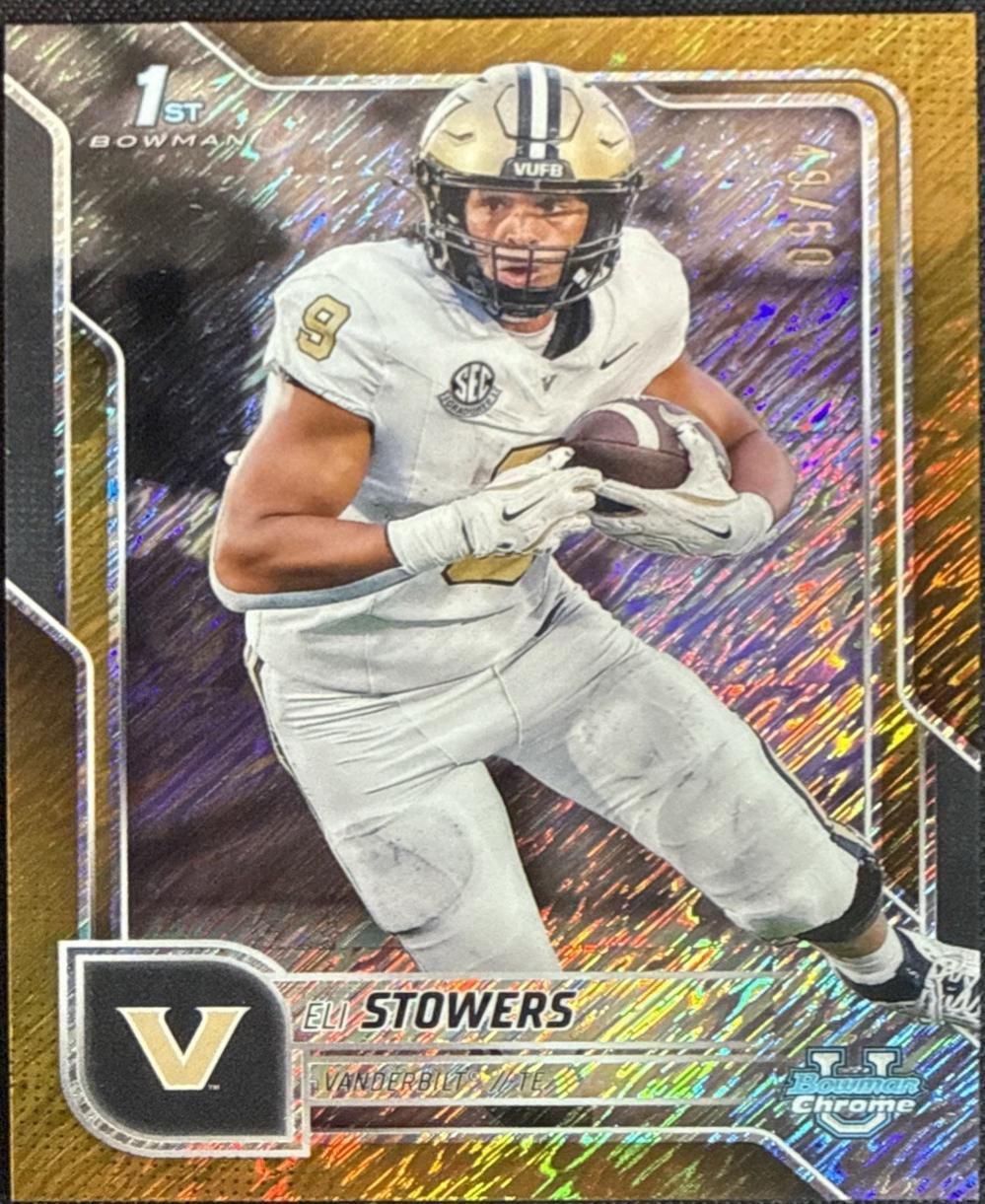 Eli Stowers [Gold Shimmer Refractor] #191