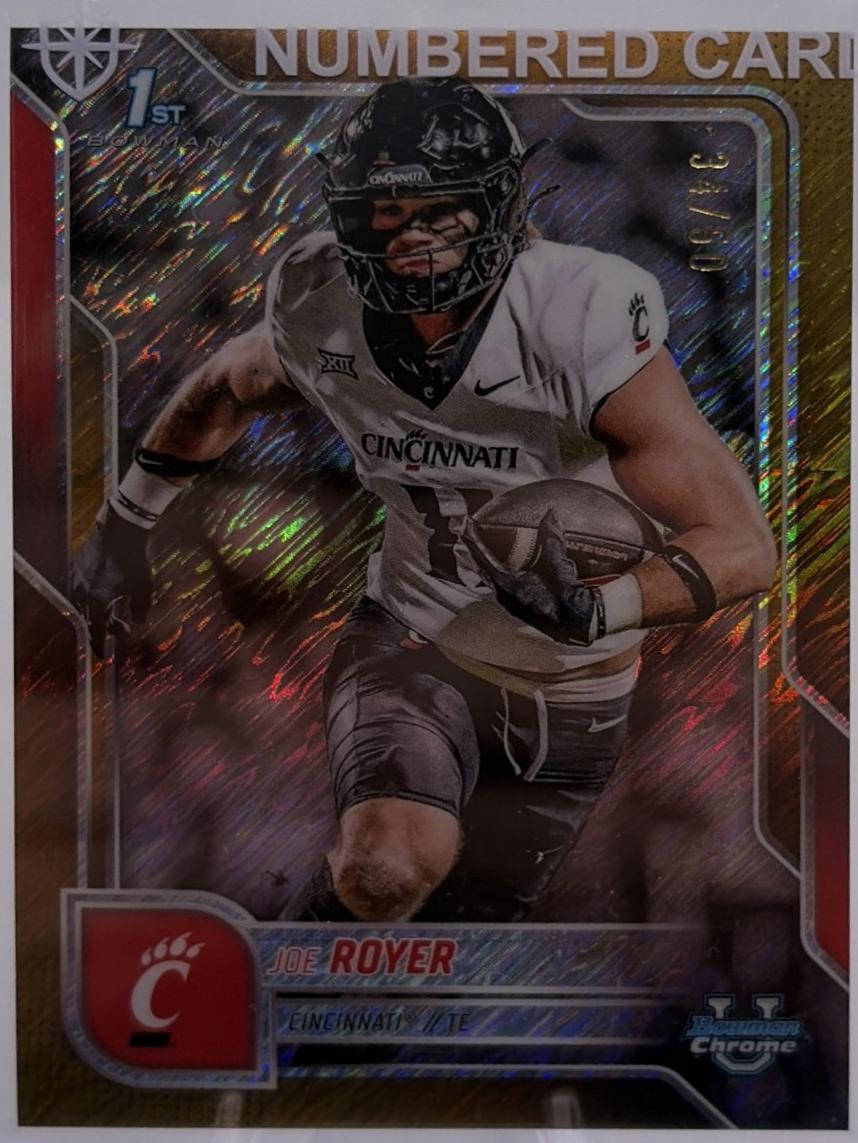 Joe Royer [Gold Shimmer Refractor] #120