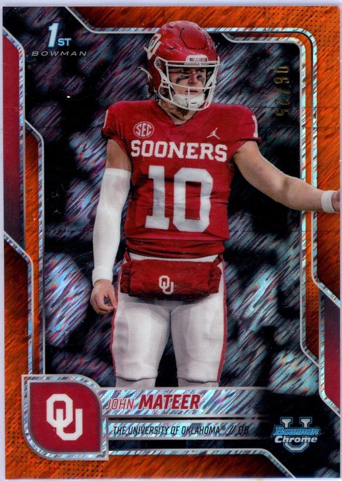 John Mateer [Orange Shimmer Refractor] #1
