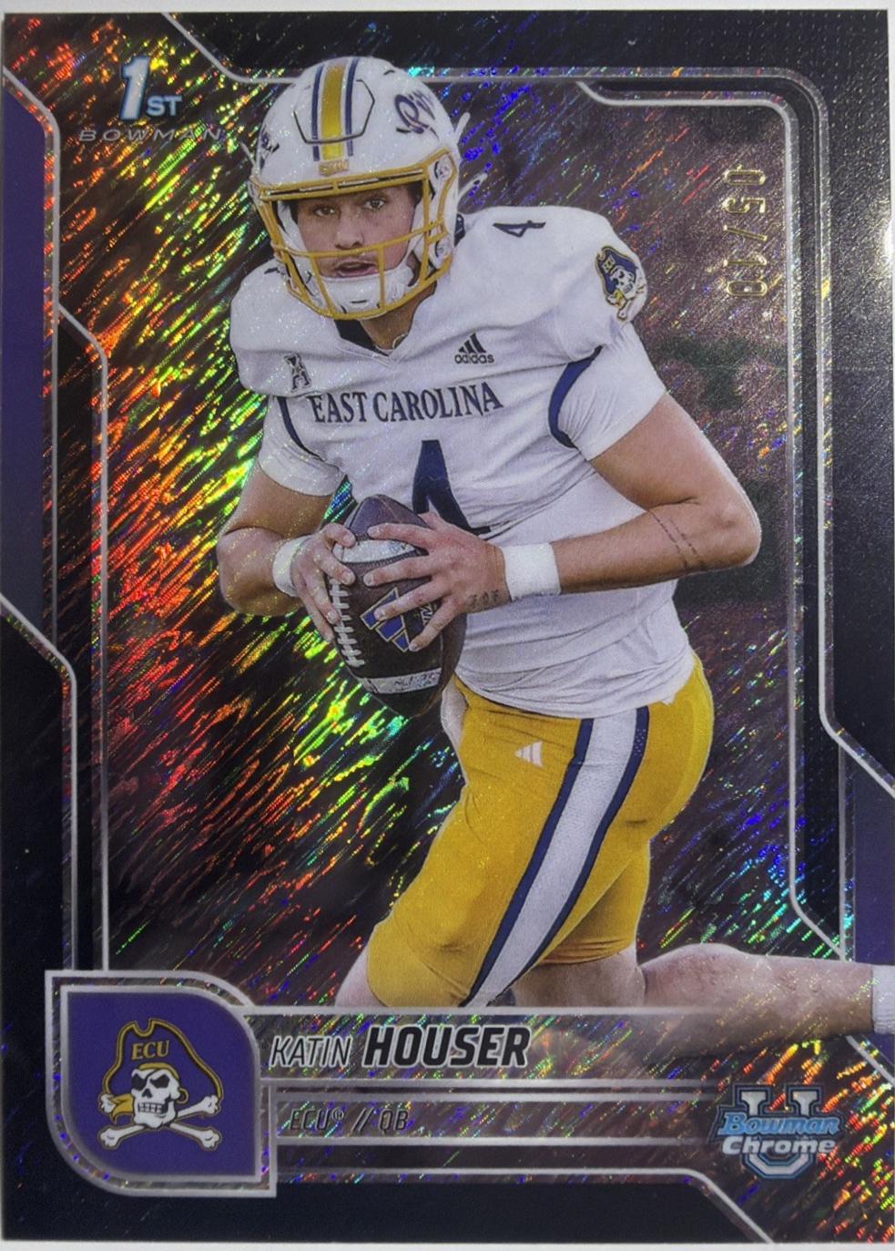 Katin Houser [Black Shimmer Refractor] #161