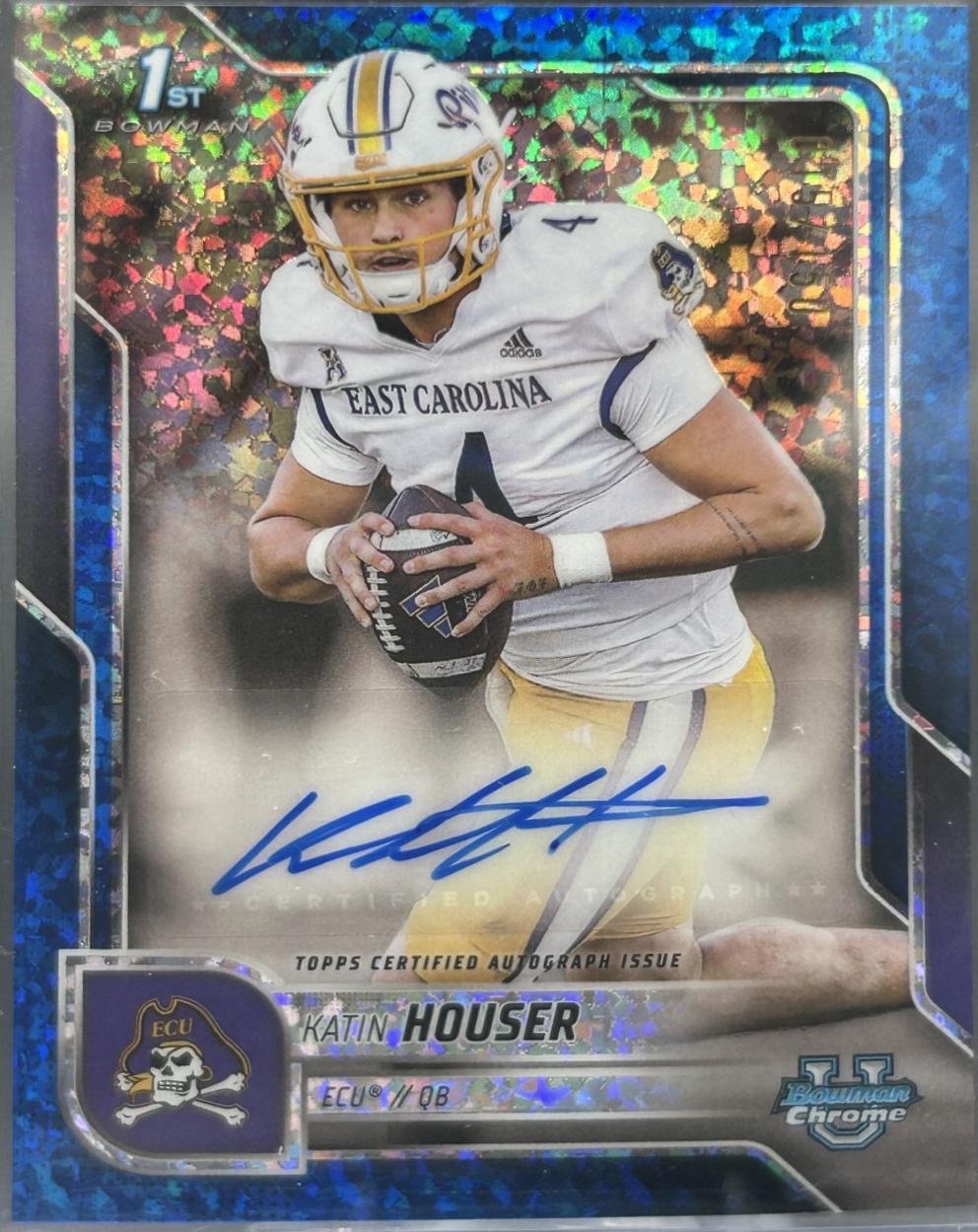 Katin Houser [Blue Mini-Diamond Refractor] #161