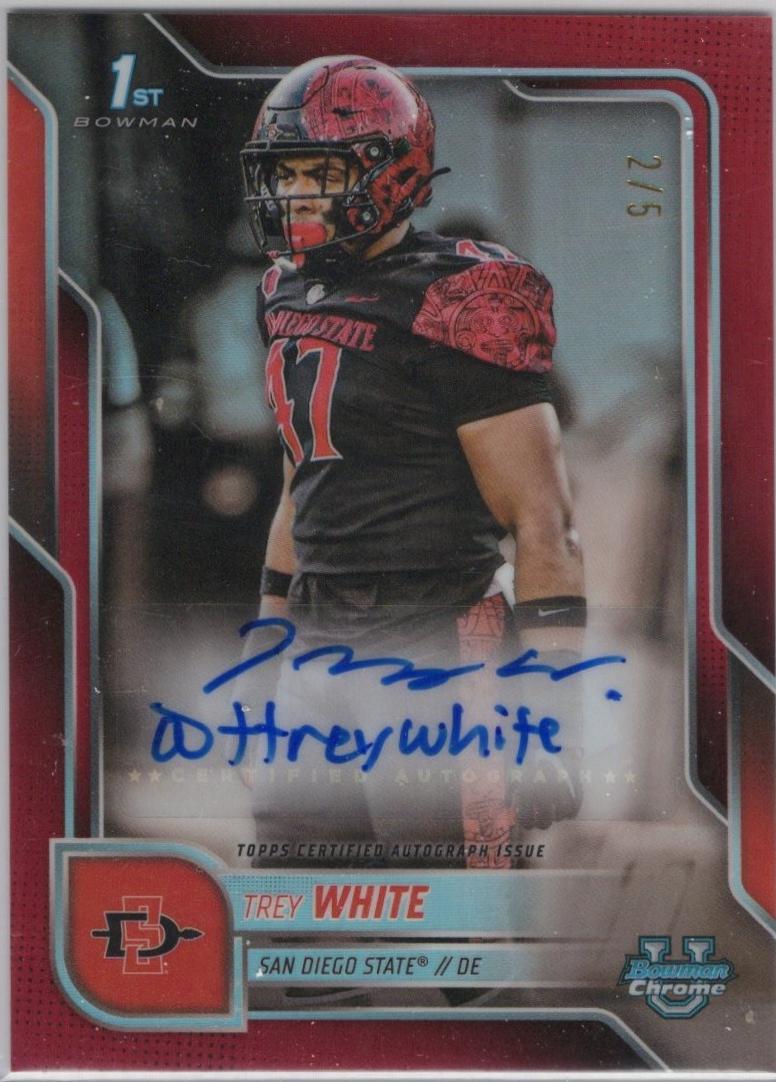 Trey White [Red Sapphire] #BCA-TWH