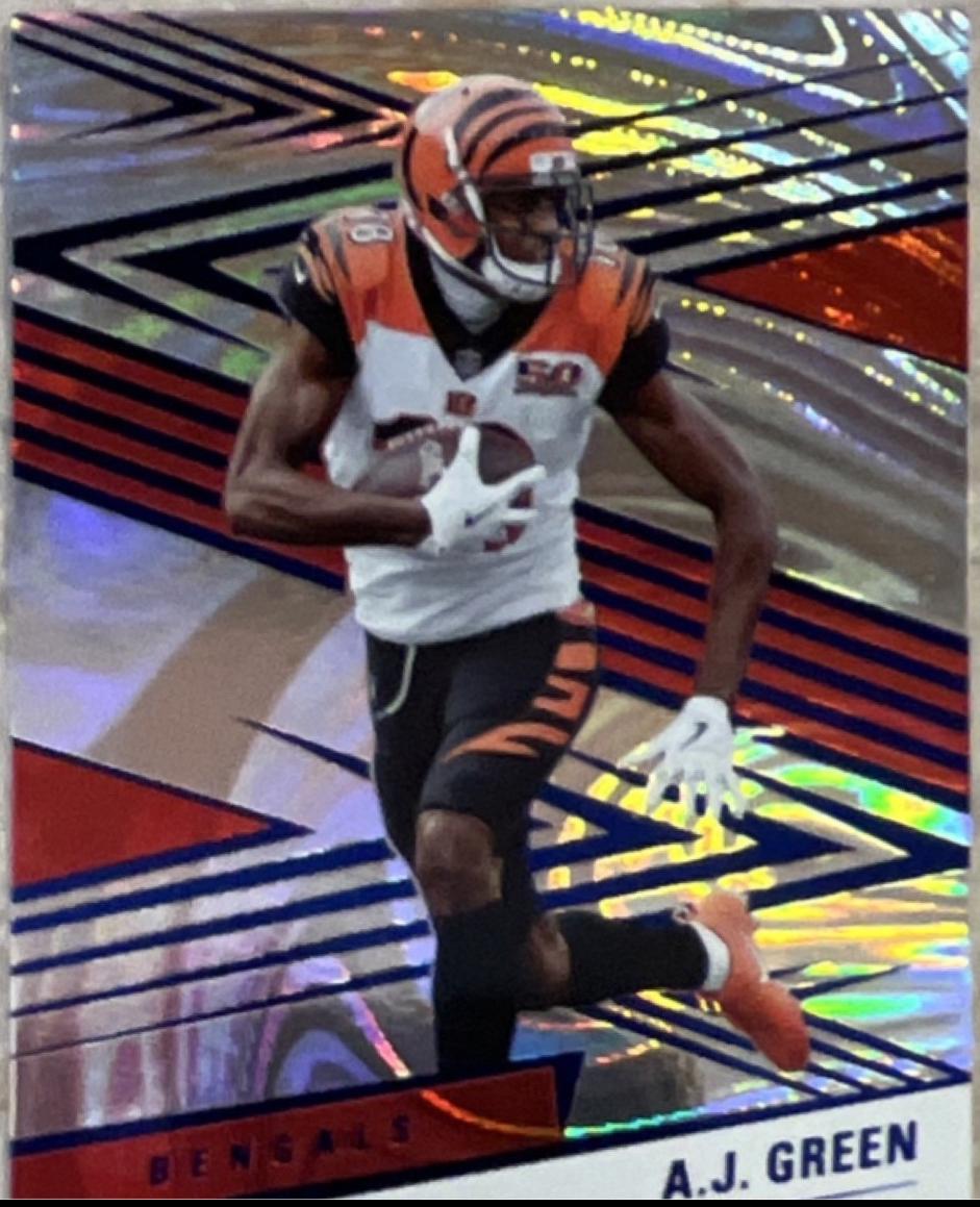 A.J. Green [Blue Swirl] #30