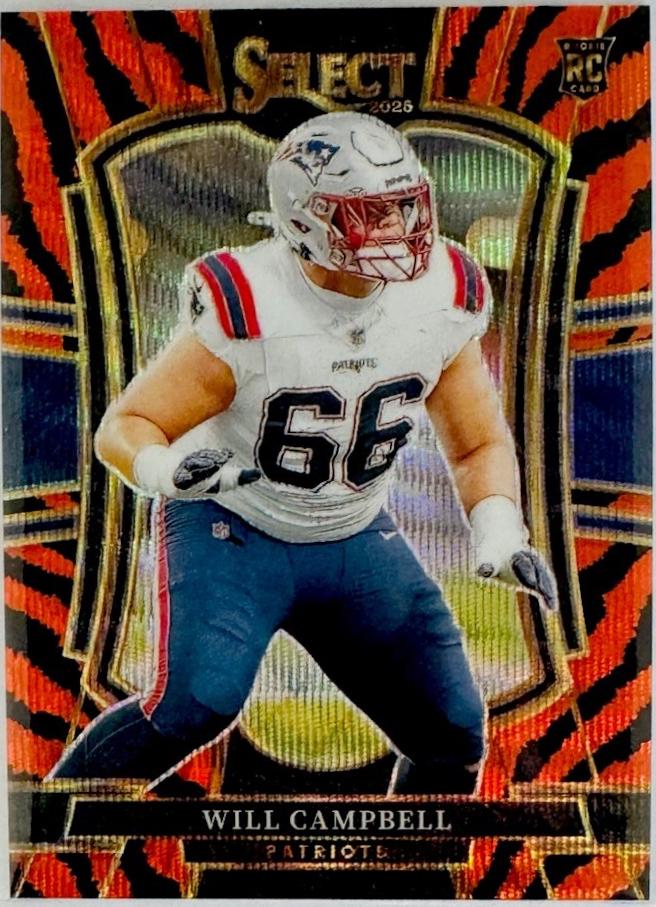 Will Campbell [Tiger Prizm] #179