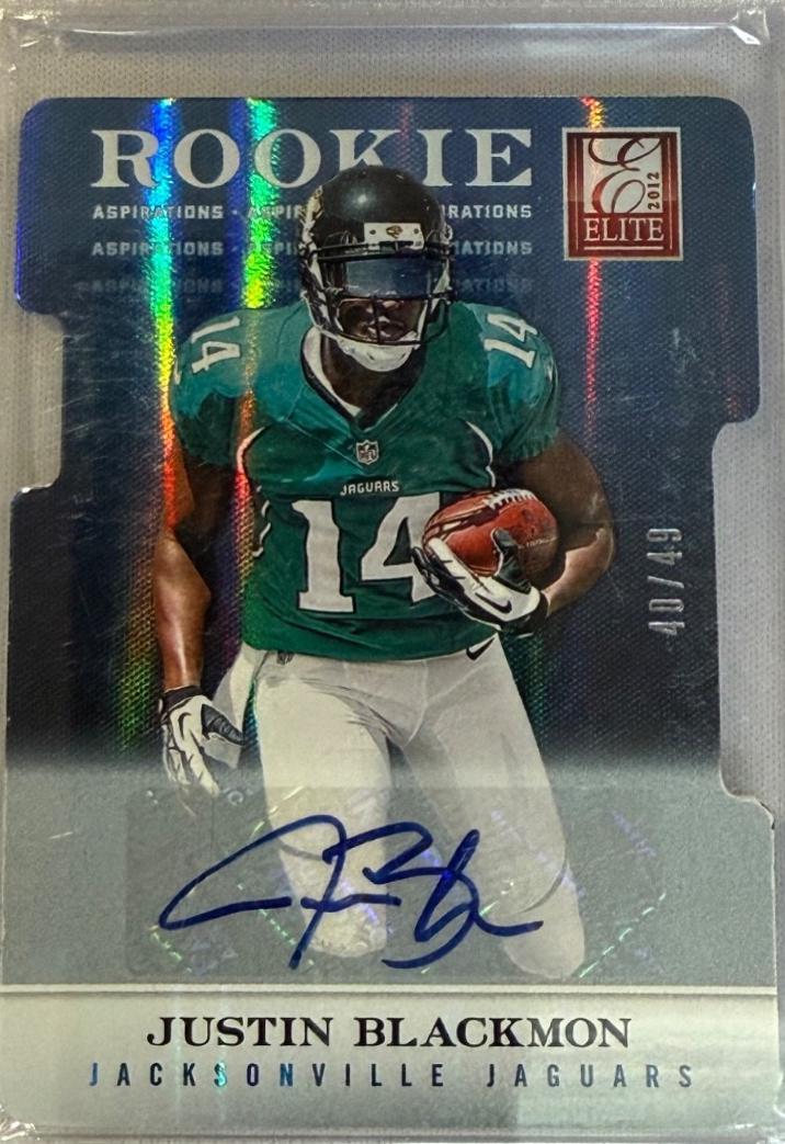 Justin Blackmon [Status Die Cut] #105