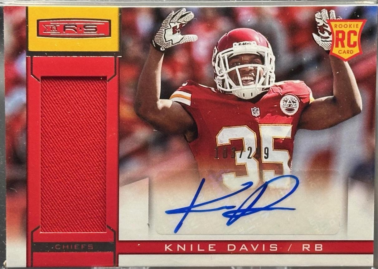 Knile Davis [Material Signature] #218