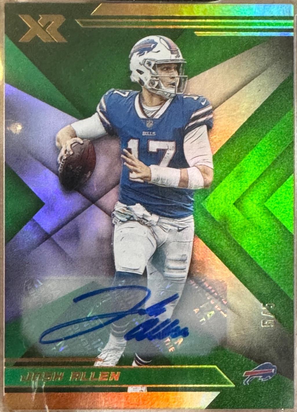Josh Allen [Autograph Green] #57