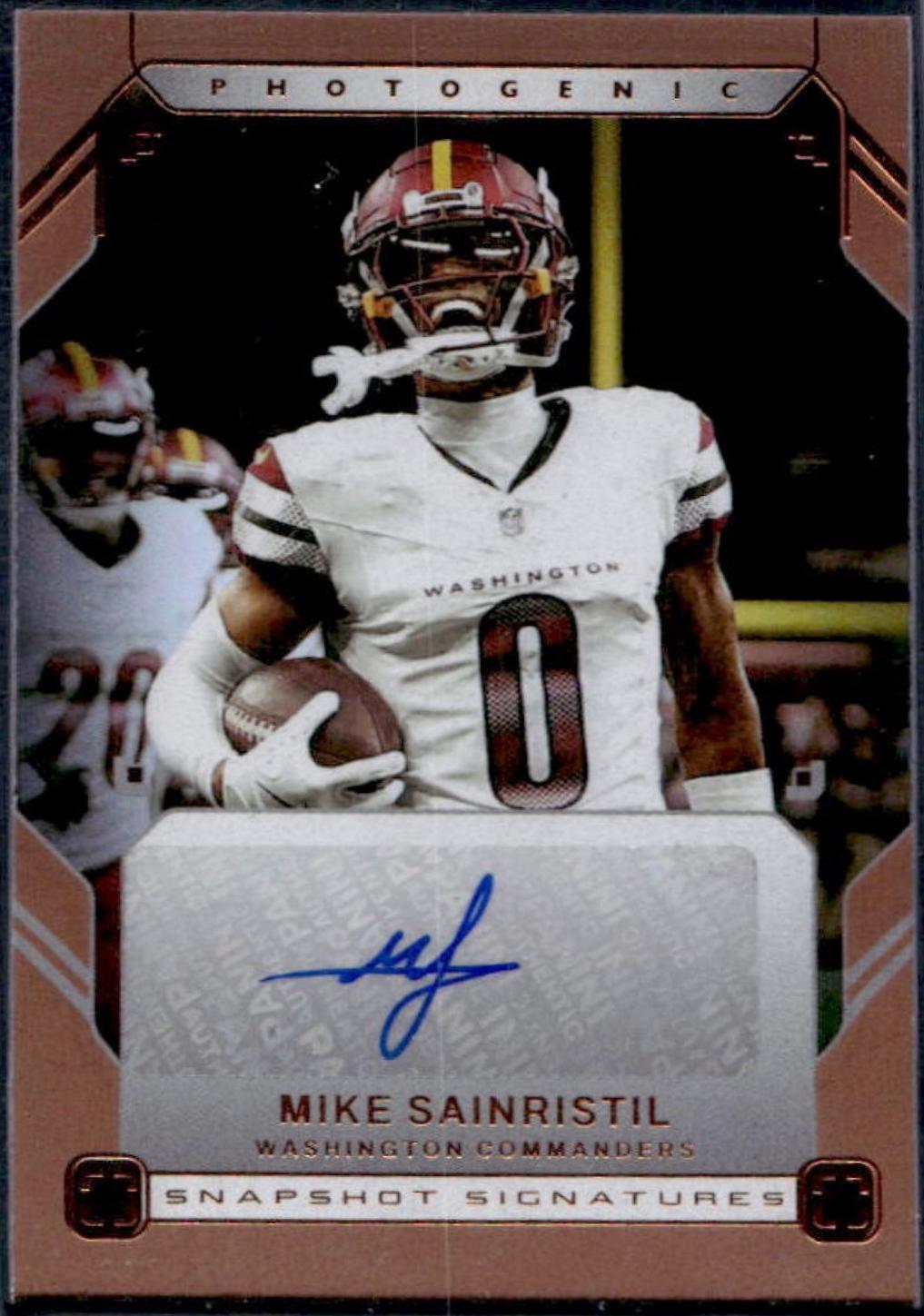 Mike Sainristil [Bronze] #30