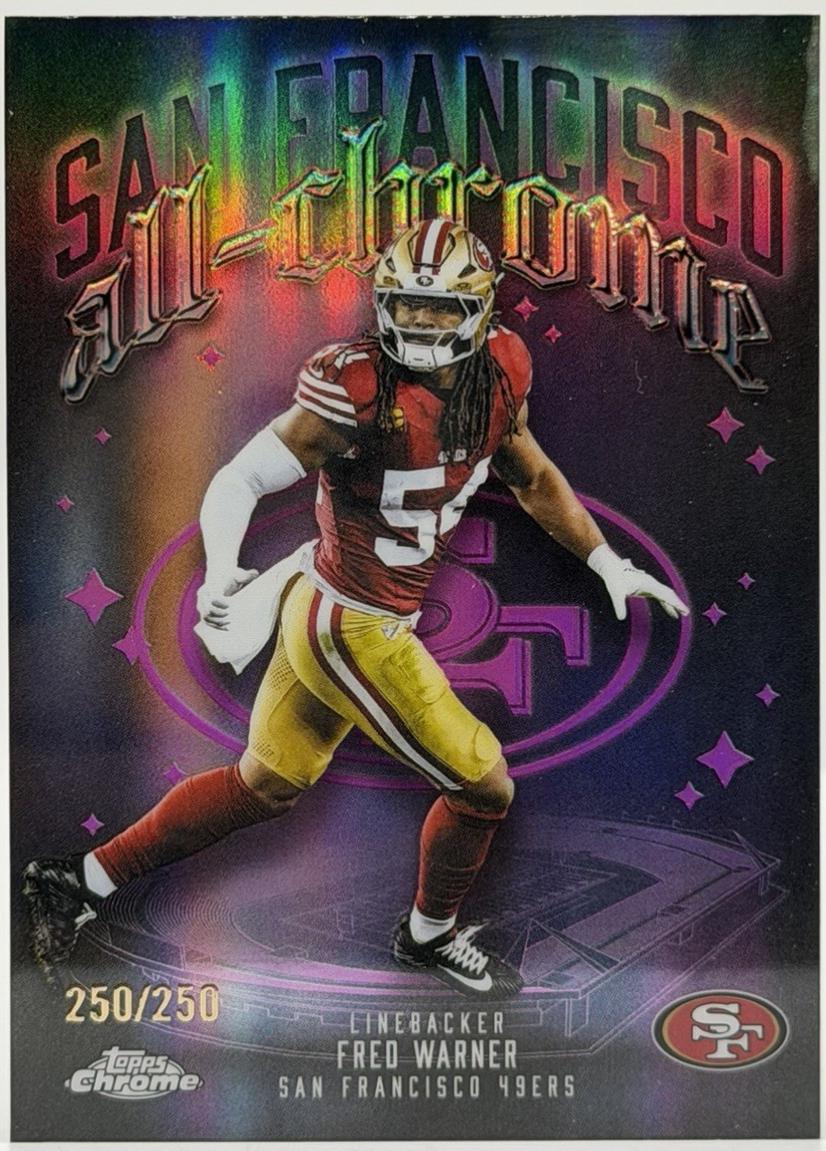 Fred Warner [Pink Refractor] #ACT-20