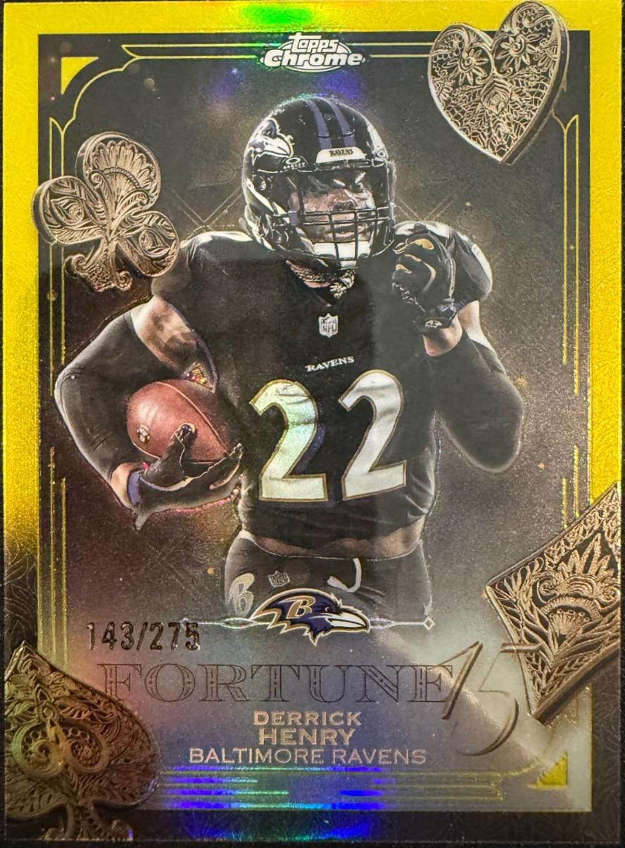 Derrick Henry [Yellow Refractor] #F15-10