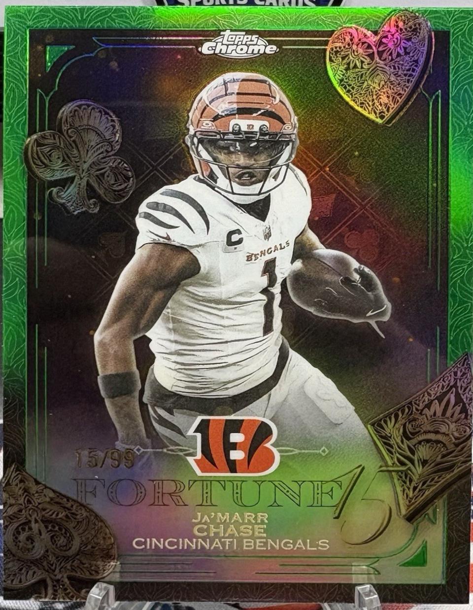 JaTMarr Chase [Green Refractor] #F15-2