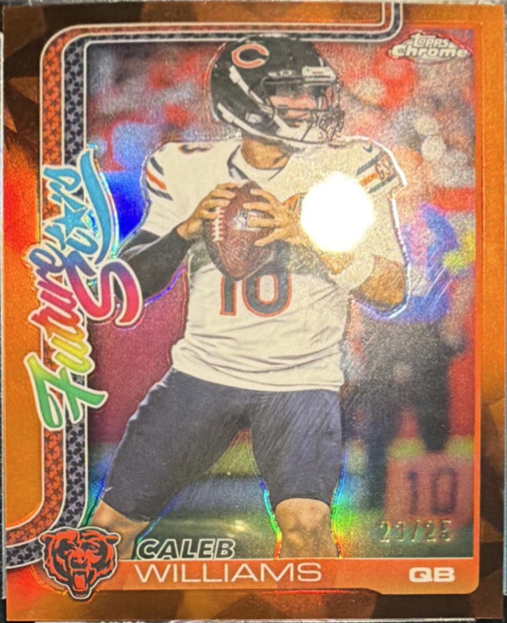 Caleb Williams [Orange Refractor] #FS-1