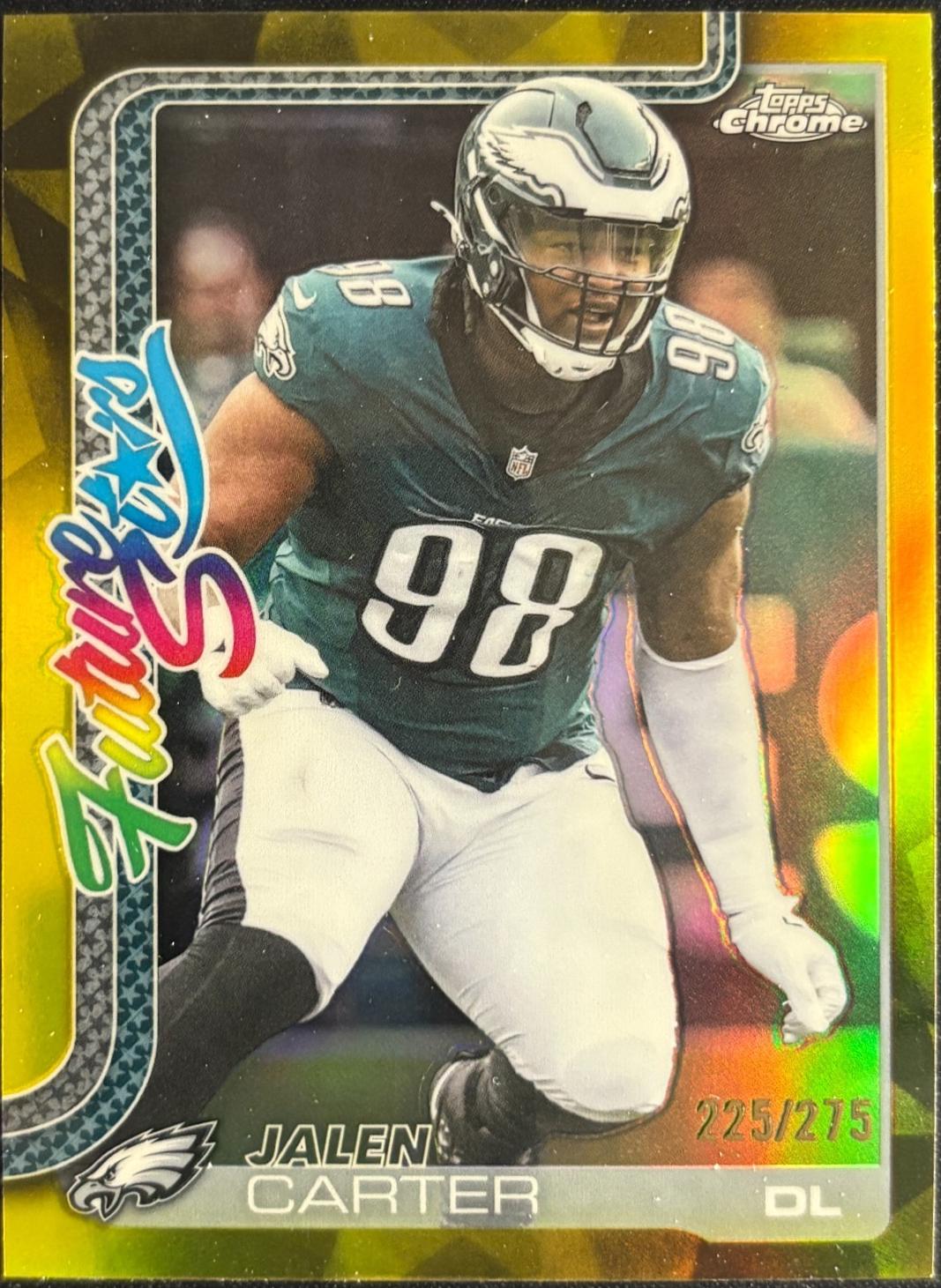 Jalen Carter [Yellow Refractor] #FS-25