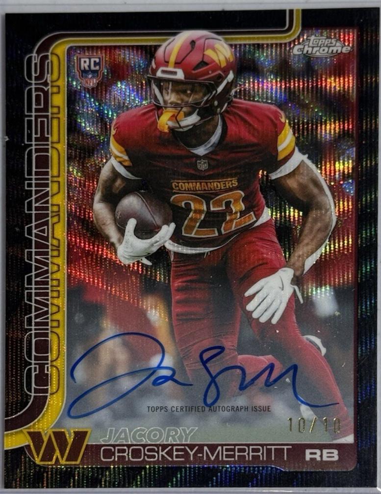 Jacory Croskey-Merritt [Black Wave Refractor] #RA-JCM