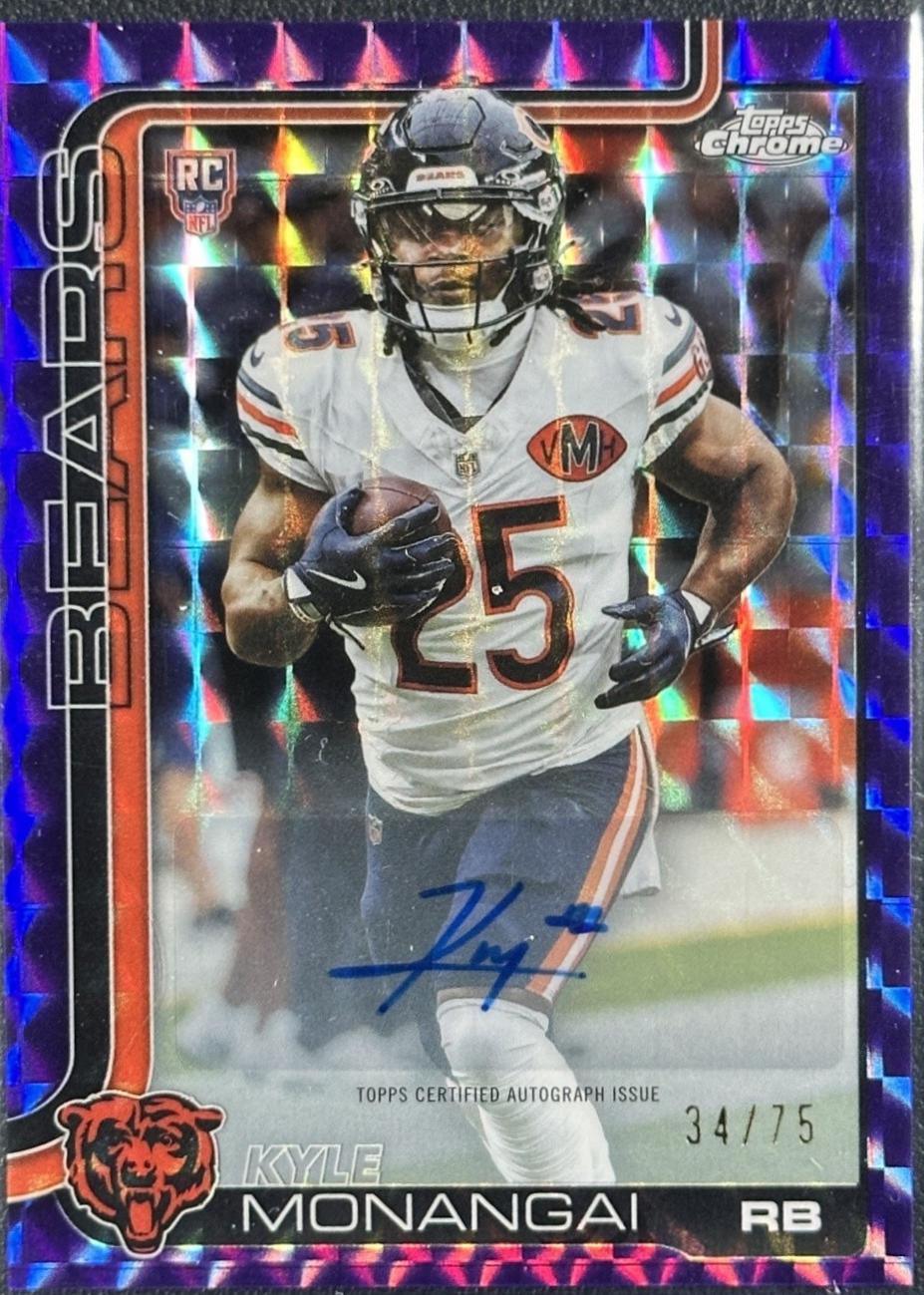 Kyle Monangai [Purple Geometric Refractor] #RA-KYM